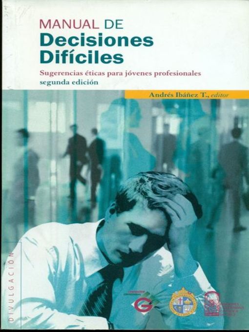 Cover image for Manual de decisiones difíciles